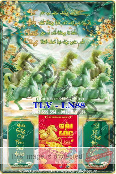 Lịch gỗ laminate Mã Đáo Thành Công